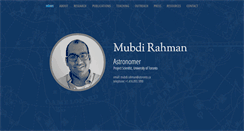 Desktop Screenshot of mubdirahman.com